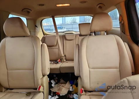 2015 Kia Sedona Lx из США, поврежденный, VIN KNDMB5C16F6041834